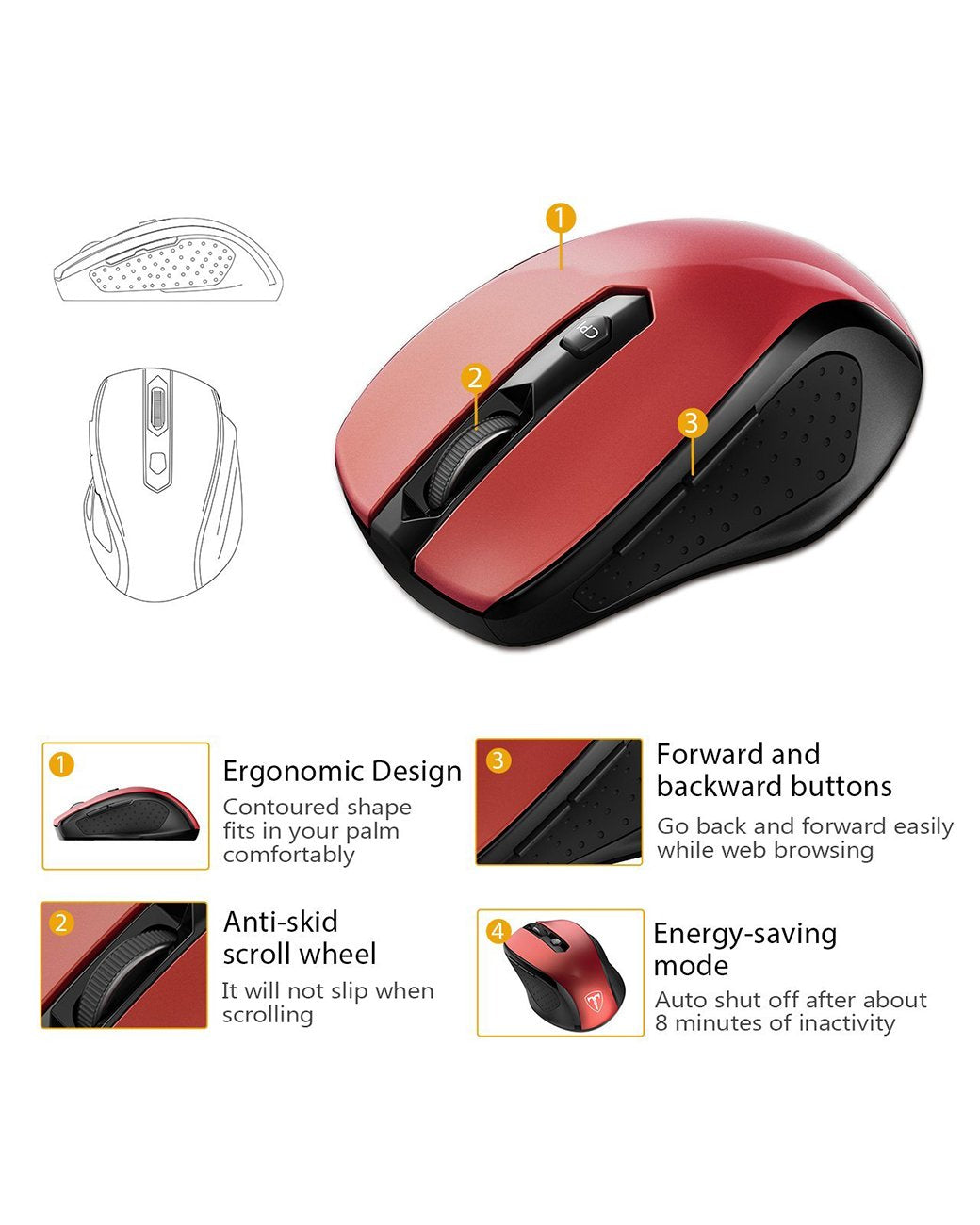MM057 2.4G Wireless Mouse
